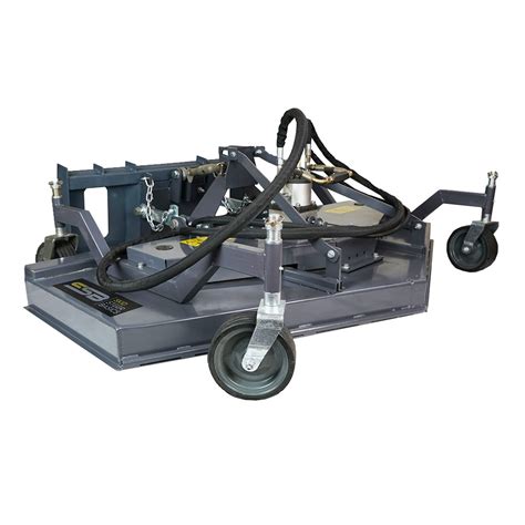 skid steer with mower attachment|skid steer finish mower attachment.